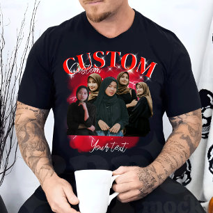 Aangepaste Huisdier, Retro Graphic 90s Pet Bootleg T-shirt