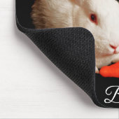 Aangepaste huisdierfoto van uw dier muismat (Hoek)