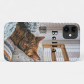 Aangepaste Huisdierkat Case-Mate iPhone Case (Achterkant (horizontaal))
