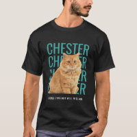 Aangepaste huisdiernaam en foto Funny Cat Lover Vi