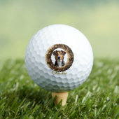 Aangepaste huisdierportret - Upload gewoon een sim Golfballen (Insitu Shirt)