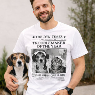 Aangepaste huisdiertreiteraar van het jaar hond kr t-shirt