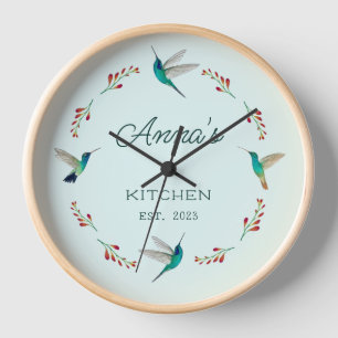 Aangepaste Hummingbird Clock