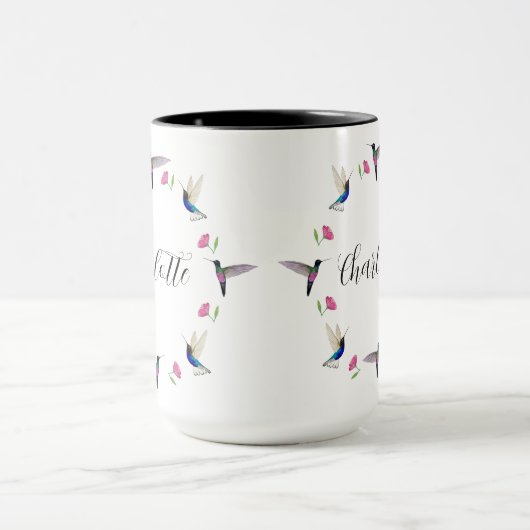 Aangepaste Hummingbird Mok (Midden)