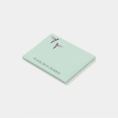 Aangepaste Hummingbird notities Post-it® Notes (Schuin)