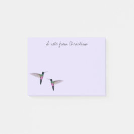 Aangepaste Hummingbird Post-it Notes