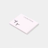Aangepaste Hummingbird Post-it Notes (Schuin)