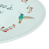 Aangepaste Hummingbird Snijplank (Hoek)