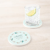 Aangepaste Hummingbird Zandsteen Onderzetter (Zijkant)