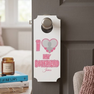 Aangepaste I Love My Boyfriend – Voeg Foto & Naam