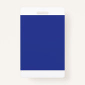 Aangepaste ID-badges | Foto. Kleur. Logo. Goud. Badge (Achterkant)