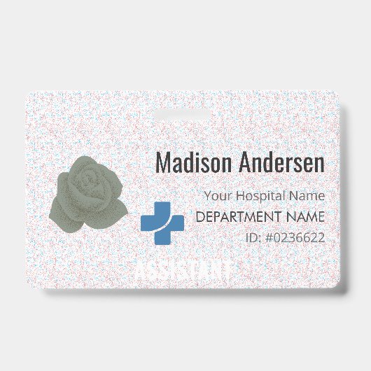 Aangepaste ID-badges Lanyard Button Clip Ribbon Badge (Voorzijde)