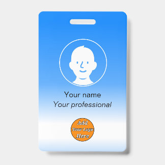 Aangepaste identiteitskaart badge