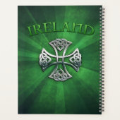 Aangepaste Ierland Celtic Cross Planner (Achterkant)