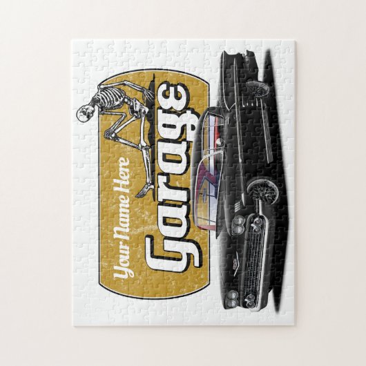 Aangepaste Impala Garage Legpuzzel (Verticaal)