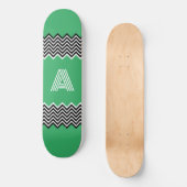 Aangepaste Initiaal Letter 8 1/4" Skateboard Deck  (Voorkant)