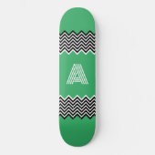 Aangepaste Initiaal Letter 8 1/4" Skateboard Deck  (Voorkant)