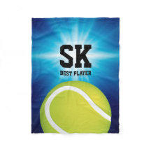 Aangepaste Initialen | Green Tennis Ball