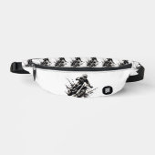 Aangepaste Initialen Monogram Motorfiets voor hem Heuptasje (Voorkant)