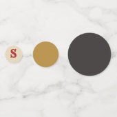 Aangepaste Initialen & Photo Party Decor Confetti (Achterkanten)