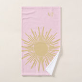 Aangepaste initiële zon bad handdoek (Handdoek)