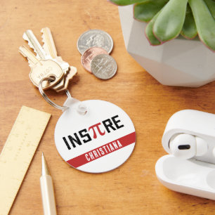 Aangepaste InsPire Pi-dag Happy Pi day Wiskunde Sleutelhanger