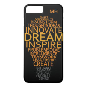 Aangepaste Inspirerend gloeilamp-hoesjes iPhone 8 Plus / 7 Plus Hoesje
