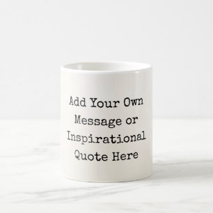 Aangepaste Inspirerend offertes, Motivatie Koffiemok
