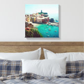 Aangepaste installagram Foto met omloop Canvas afd (Insitu (Slaapkamer))
