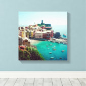 Aangepaste installagram Foto met omloop Canvas afd Afdruk (Insitu (Houten vloer))