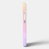 Aangepaste intensiteit Frosty Rainbow Blend Ombre Case-Mate iPhone Case (Achterkant / Links)