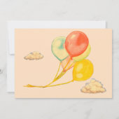 Aangepaste introductie op eerste geboorte-meisje kaart (Achterkant)