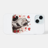 Aangepaste Inuit Art iPhone 15 Hoesje Nunavut Nede (Achterkant horizontaal)