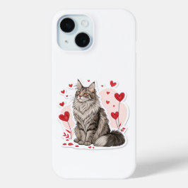 Aangepaste Inuit Art iPhone 15 Hoesje Nunavut Nede