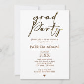 Aangepaste invoegtoepassing, kalligrafiescript Gra Kaart (Voorkant)