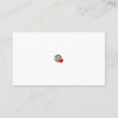 Aangepaste Inzending Cadeau – Grappig | Modern | P Contactkaartje (Achterkant)