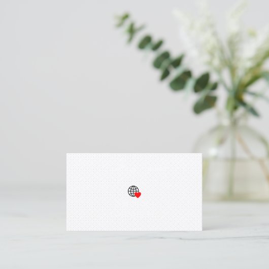 Aangepaste Inzending Cadeau – Grappig | Modern | P Contactkaartje (Staand voorkant)