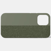 Aangepaste iPhone 12 Pro Max Hoesje – Moss Green D (Achterkant (horizontaal))