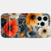 Aangepaste iPhone 15 Promax Hoesje met Vibrant Flo (Achterkant (horizontaal))