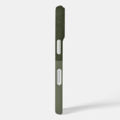 Aangepaste iPhone 16 Hoesje – Glitter & Matte Moss (Achterkant / Rechts)