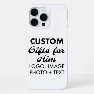 Aangepaste iPhone 16 Pro Max Slim Hoesje
