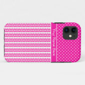 Aangepaste iPhone 5s Xtreme Hoesje: Snoep Roze en Case-Mate iPhone Case (Achterkant (horizontaal))
