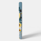 Aangepaste iPhone Case, Zonnebloemen Magische Leeu Case-Mate iPhone Case (Achterkant / Links)