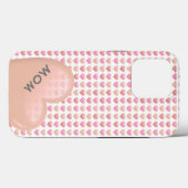 Aangepaste iPhone-draagtas voor hart Case-Mate iPhone Case (Achterkant (horizontaal))