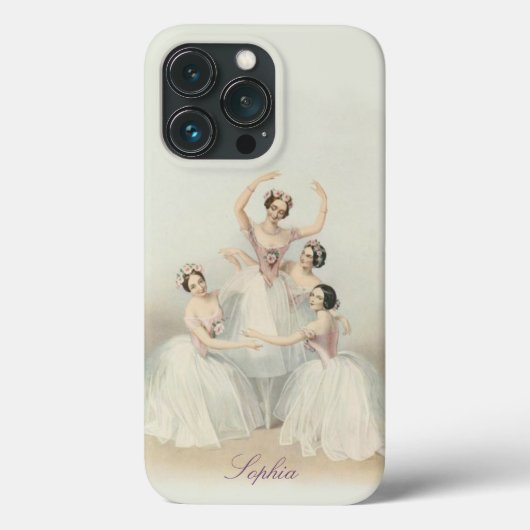 Aangepaste iPhone-tas voor ballet Case-Mate iPhone Case (Achterkant)