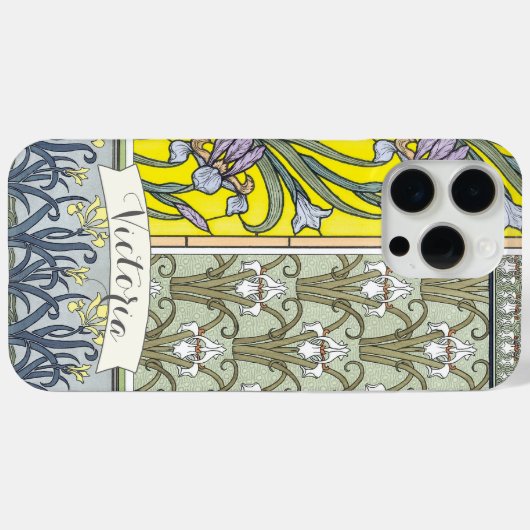Aangepaste Iris Pattern-telefoon Case-Mate iPhone Case (Achterkant (horizontaal))