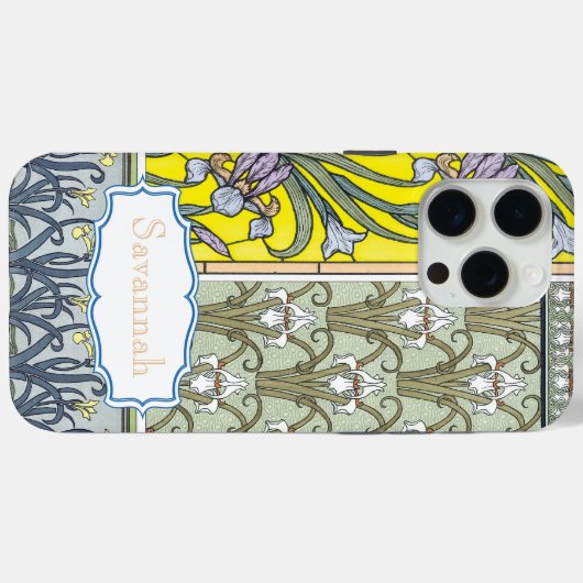 Aangepaste  Iris Pattern-telefoon Case-Mate iPhone Case (Achterkant (horizontaal))