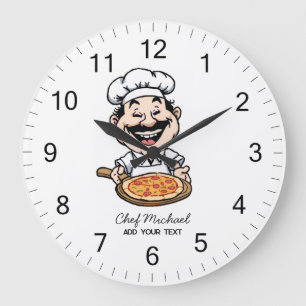 Aangepaste Italiaanse Pizzeria Pizza Keuken / Rest Grote Klok