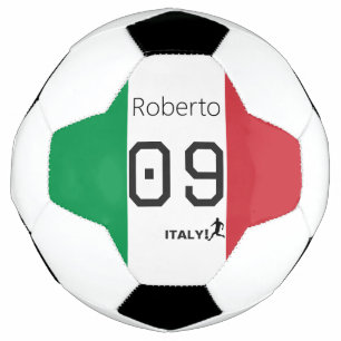 Aangepaste Italiaanse voetbal nationale vlag kleur