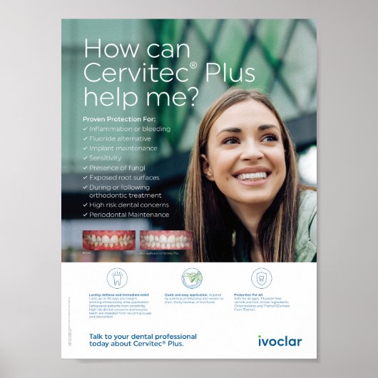 Aangepaste Ivoclar Poster (Voorkant)